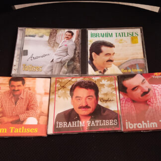 İbrahim Tatlıses 5 Adet CD