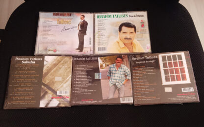 İbrahim Tatlıses 5 Adet CD - Görsel 3