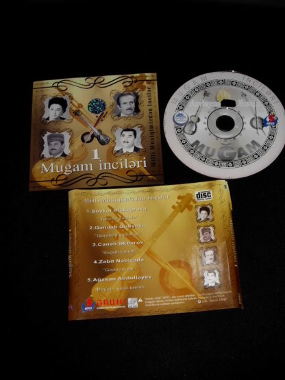 Muğam İncileri 1 Azerbaycan Müzik CD